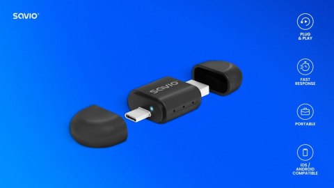 Bezprzewodowy adapter CarPlay & Android Auto TR-17