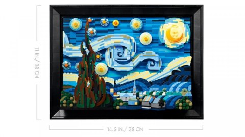 Klocki Ideas 21333 Gwiaździsta noc Vincenta van Gogha