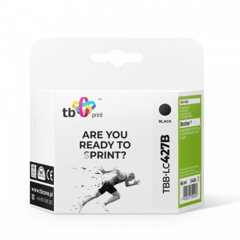 Tusz do Brother MFC-J5955DW TBB-LC427B 100% nowy czarny Tusz do Brother MFC-J5955DW TBB-LC427B 100% nowy czarny