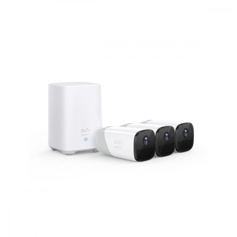 Zestaw kamer Eufy Cam 2 Pro 3+1 - EU/ES/FR/ES biało-szary