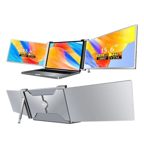 Przenośne monitory do laptopa Smart Life S9 15,6 '' 2 monitory, IPS, 1920x1080 Przenośne monitory do laptopa Smart Life S9 15,6 '' 2 monitory, IPS, 1920x1080