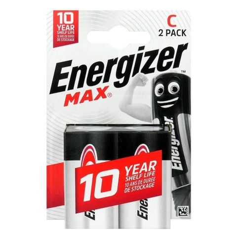Baterie alkaliczne LR14/C blister 2szt. ENERGIZER MAX Baterie alkaliczne LR14/C blister 2szt. ENERGIZER MAX