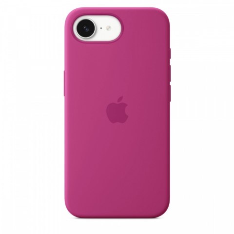 Etui silikonowe do iPhonea 16e - żywy róż Etui silikonowe do iPhonea 16e - żywy róż