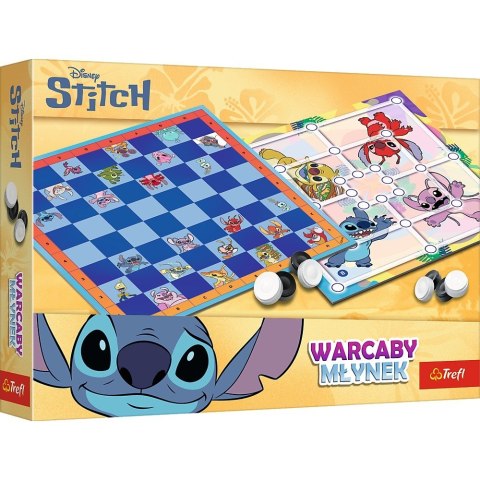 Gra Warcaby i Młynek Lilo i Stitch Gra Warcaby i Młynek Lilo i Stitch