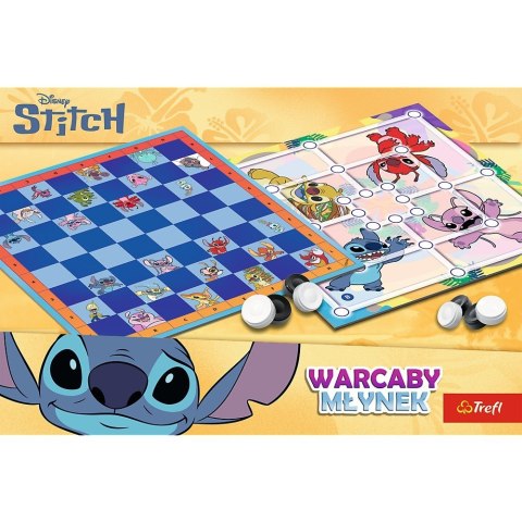 Gra Warcaby i Młynek Lilo i Stitch Gra Warcaby i Młynek Lilo i Stitch