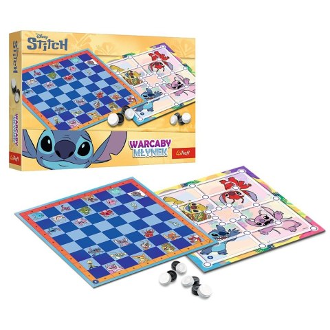 Gra Warcaby i Młynek Lilo i Stitch Gra Warcaby i Młynek Lilo i Stitch