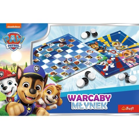 Gra Warcaby i Młynek Psi Patrol Gra Warcaby i Młynek Psi Patrol