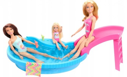 Lalka Barbie + Basen Lalka Barbie + Basen
