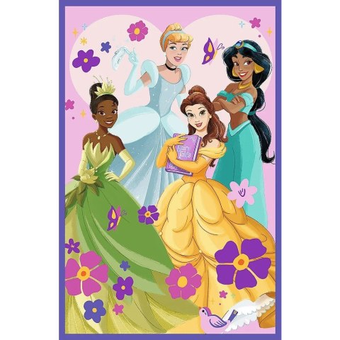 Puzzle 3x80 elementów Księżniczki i przyjaciółki Disney Puzzle 3x80 elementów Księżniczki i przyjaciółki Disney
