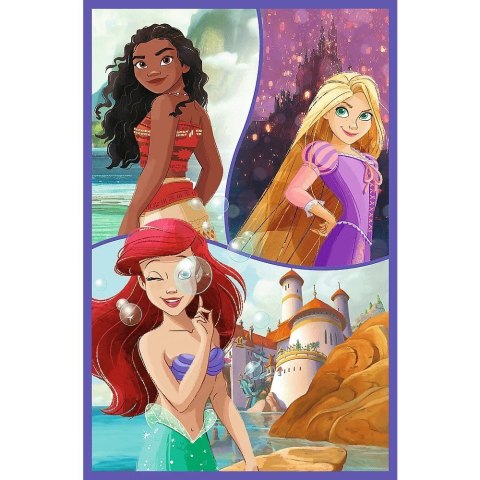 Puzzle 3x80 elementów Księżniczki i przyjaciółki Disney Puzzle 3x80 elementów Księżniczki i przyjaciółki Disney
