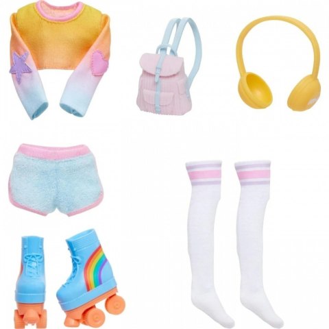 Ubranka Rainbow High Spotkanie na deskorolce Ubranka Rainbow High Spotkanie na deskorolce