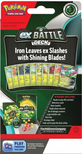 Karty Tapu Iron Leaves Ex Battle Deck