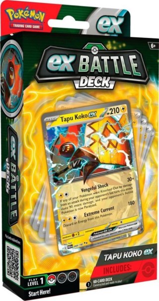 Karty Tapu Koko Ex Batlle Deck