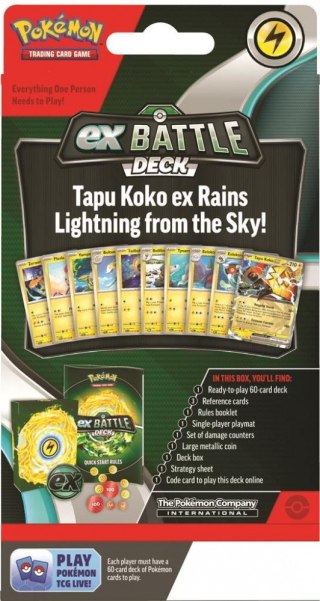 Karty Tapu Koko Ex Batlle Deck