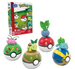 Klocki Pokemon Drużyna Trawiastego