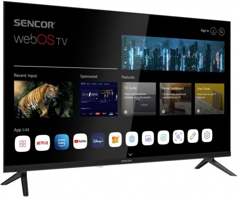 Telewizor 32 cale Smart webOS LG SLE 32S803B DVB-T/T2/C/S/S2 BT5