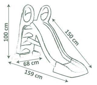 Zjeżdżalnia KS (ślizg 150 cm)