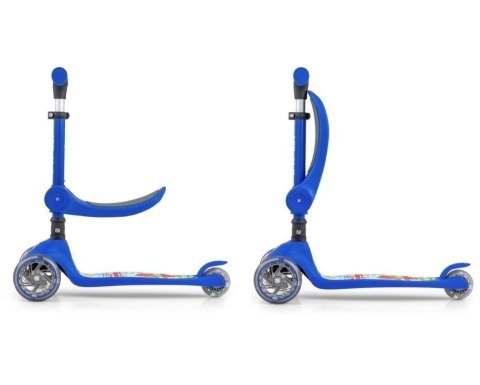 Hulajnoga Scooter Fuzzy Blue