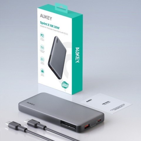 PB-Y41 Power Bank | 10000mAh | 30W | 2xUSB | PD 3.0 QC 3.0 LED