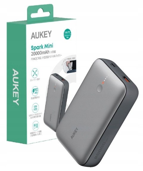 PB-Y57 Mini Power Bank | 20000mAh | 22.5W | 2xUSB | PD 3.0 QC 3.0 LED