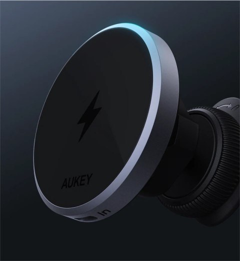 HD-MC13 ładowarka samochodowa bezprzewodowa Qi2 15W 3A + kabel USB-C
