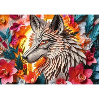 Puzzle 1000 elementów 40-lecie Paper Art Wilk