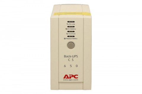 BACK-UPS CS 650VA USB/SERIAL 230V BK650EI BACK-UPS CS 650VA USB/SERIAL 230V BK650EI