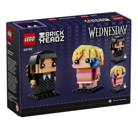 Klocki BrickHeadz 40750 Wednesday i Enid Klocki BrickHeadz 40750 Wednesday i Enid