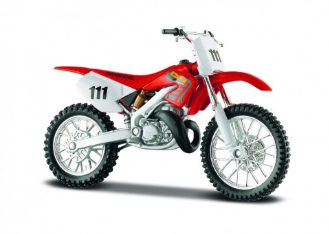 Model metalowy Honda CR250R z podstawką 1/18 Model metalowy Honda CR250R z podstawką 1/18