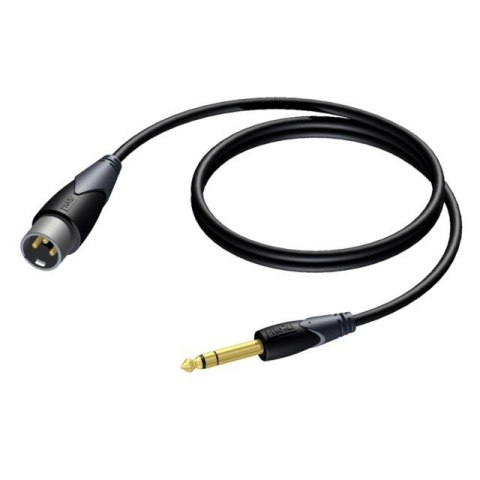 Kabel XLR Męski - 6,3 mm Jack Męski Stereo 1,5 m - CLA724/1.5 Kabel XLR Męski - 6,3 mm Jack Męski Stereo 1,5 m - CLA724/1.5