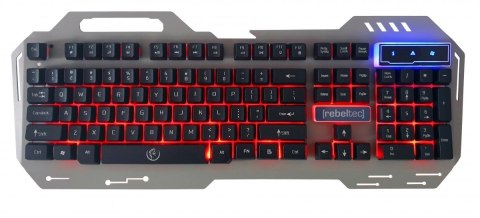 Klawiatura metalowa podwietlana gaming Rebeltec DISCOVERY 2 Klawiatura metalowa podwietlana gaming Rebeltec DISCOVERY 2