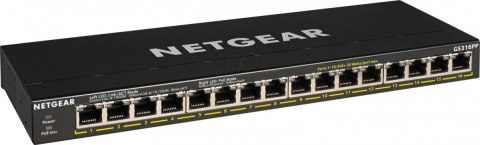 Przełącznik niezarządzalny GS316P 16x1Gb PoE Przełącznik niezarządzalny GS316P 16x1Gb PoE