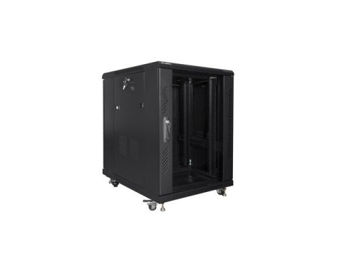 Szafa stojąca 19cali 15U 600X800mm czarna Szafa stojąca 19cali 15U 600X800mm czarna