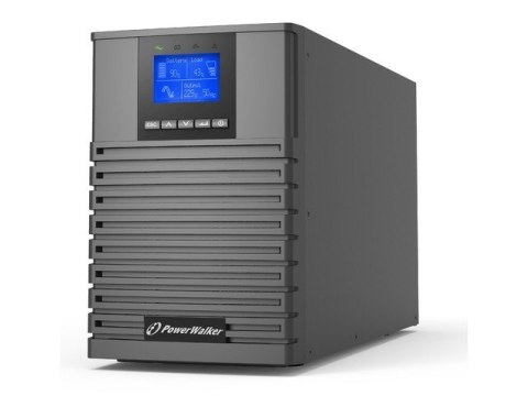 UPS POWERWALKER ON-LINE 1/1 fazy 1000VA ICT IOT PF1 USB/RS-232, 4X IEC C13, C14 EPO, wolnostojący UPS POWERWALKER ON-LINE 1/1 fazy 1000VA ICT IOT PF1 USB/RS-232, 4X IEC C13, C14 EPO, wolnostojący