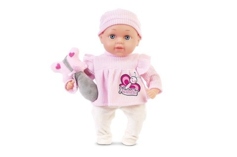 Lalka Natalia bobas 33 cm z zabawką Lalka Natalia bobas 33 cm z zabawką