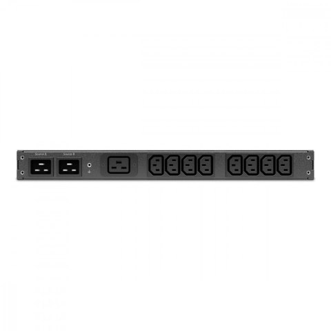 Przełącznik źródeł zasilania AP4423A Rack ATS, 230V, 16A, wejście C20, wyjścia 8x C13, 1x C19 Przełącznik źródeł zasilania AP4423A Rack ATS, 230V, 16A, wejście C20, wyjścia 8x C13, 1x C19