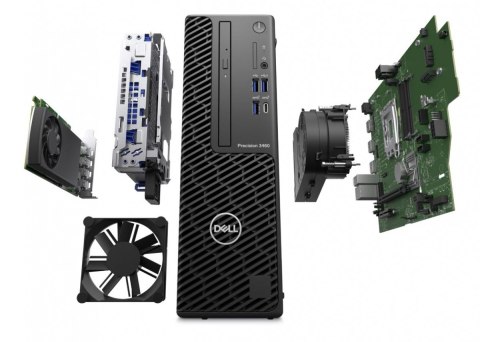 Stacja robocza Precision 3460 SFF Win11Pro i7-14700/16GB/512GB SSD/Integrated/No Wifi/Kb/Mouse/300W/3YPS Stacja robocza Precision 3460 SFF Win11Pro i7-14700/16GB/512GB SSD/Integrated/No Wifi/Kb/Mouse/300W/3YPS