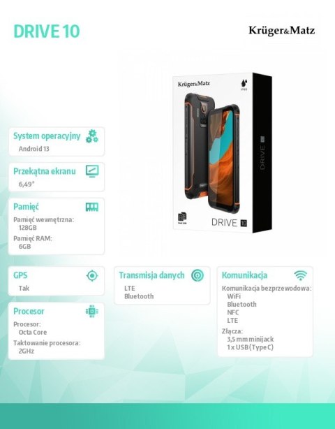 Smartfon DRIVE 10 Smartfon DRIVE 10