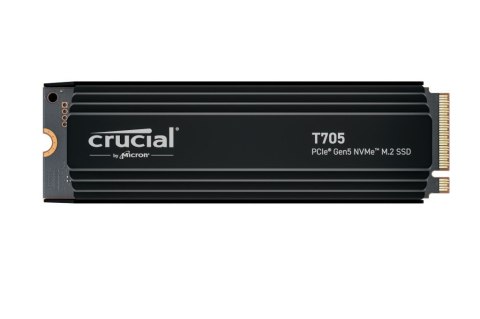 Dysk SSD T705 1TB M.2 NVMe 2280 PCIe 5.0 13600/10200 radiator Dysk SSD T705 1TB M.2 NVMe 2280 PCIe 5.0 13600/10200 radiator