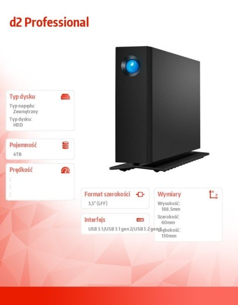 Dysk twardy d2 Professional 3,5 4TB Dysk twardy d2 Professional 3,5 4TB