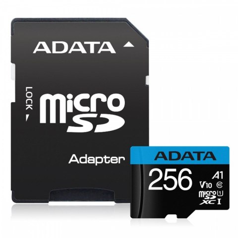 Karta pamięci microSD Premier 256GB UHS1/CL10/A1+adapter Karta pamięci microSD Premier 256GB UHS1/CL10/A1+adapter