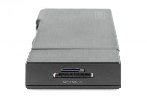 Stacja dokująca USB 3.0 Typ A, 7-portów, 4K 30Hz, HDMI, VGA, 2x USB 3.0, SD microSD, RJ45