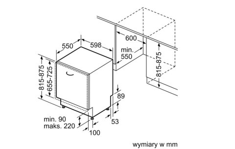 Zmywarka serie 6, 3 kosz SMD6ECX12E