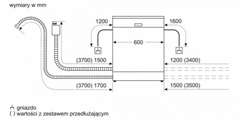 Zmywarka serie 6, 3 kosz SMD6ECX12E
