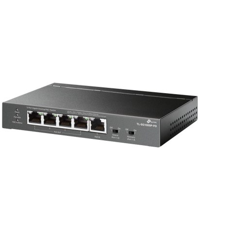 Przełącznik SG1005P-PD 5xGE (1xPoE++ 4xPoE+) Przełącznik SG1005P-PD 5xGE (1xPoE++ 4xPoE+)