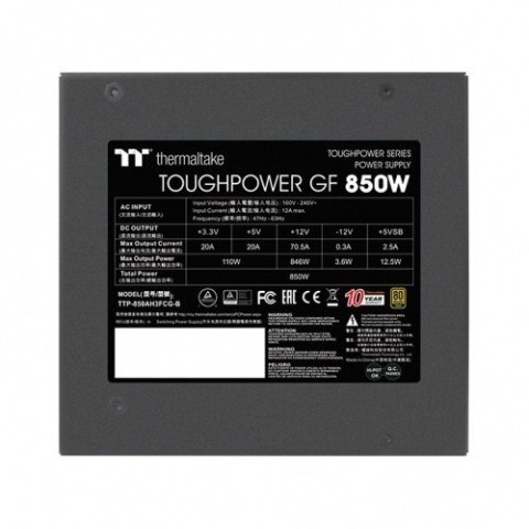 Zasilacz - ToughPower GF 850W Modular 80+Gold Zasilacz - ToughPower GF 850W Modular 80+Gold
