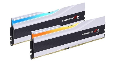 Pamięć PC - DDR5 64GB (2x32GB) Trident Z5 RGB 6000MHz CL36-36 White Pamięć PC - DDR5 64GB (2x32GB) Trident Z5 RGB 6000MHz CL36-36 White