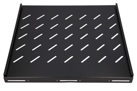 Półka 1U 500 mm czarna 19 cali Półka 1U 500 mm czarna 19 cali