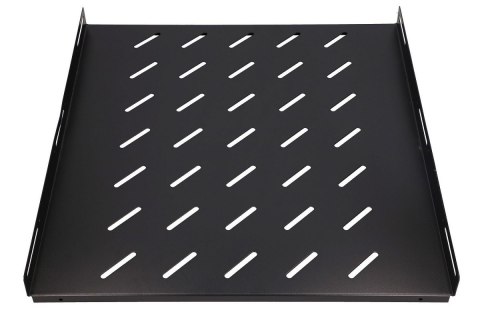 Półka 1U 500 mm czarna 19 cali Półka 1U 500 mm czarna 19 cali
