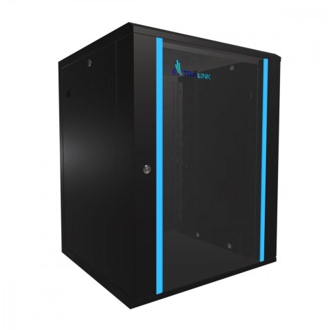 Szafa rack 15U 600x600mm czarna wisząca